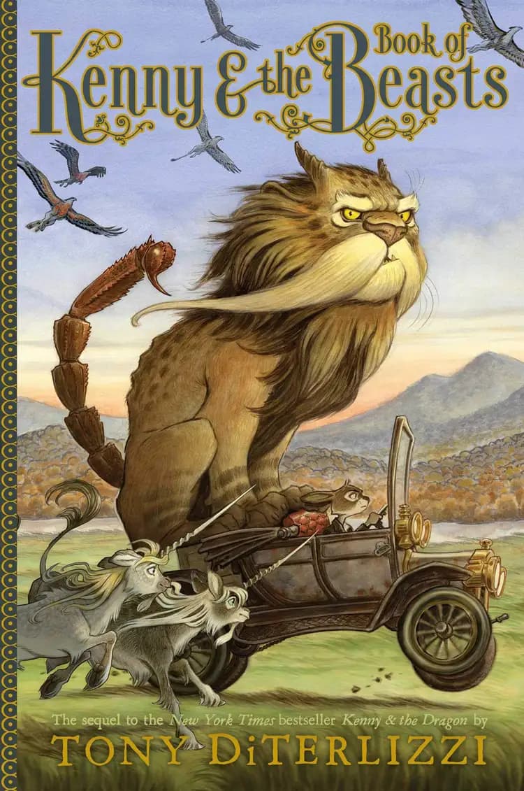 Book cover of 'Kenny & the Book of Beasts'