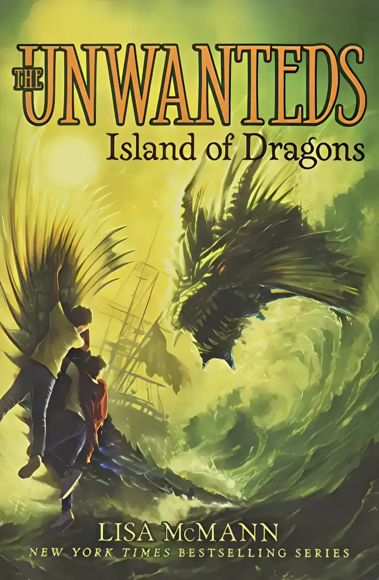 Book cover of 'Island of Dragons'