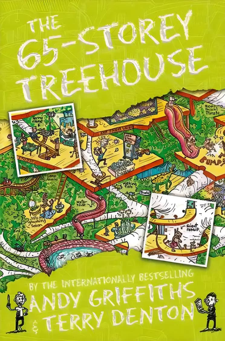 Book cover of 'The 65-Storey Treehouse'