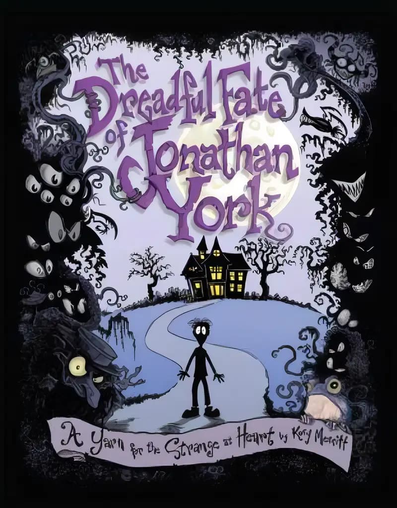 Book cover of 'The Dreadful Fate of Jonathan York: A Yarn for the Strange at Heart'