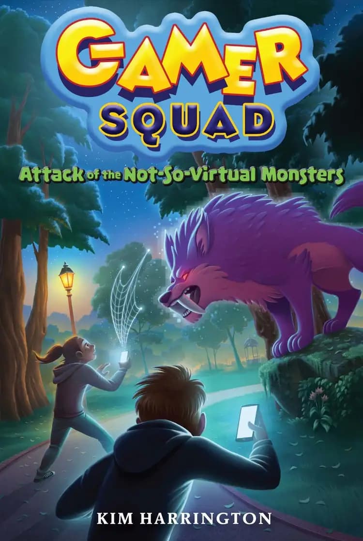 Book cover of 'Attack of the Not-So-Virtual Monsters'