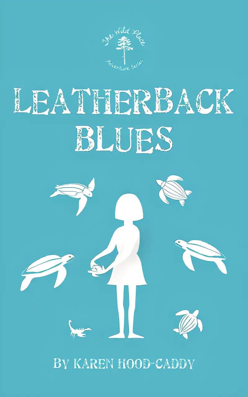 Book cover of 'Leatherback Blues: The Wild Place Adventure Series'