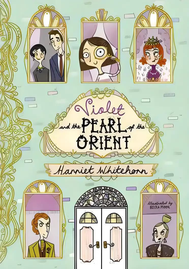 Book cover of 'Violet and the Pearl of the Orient'