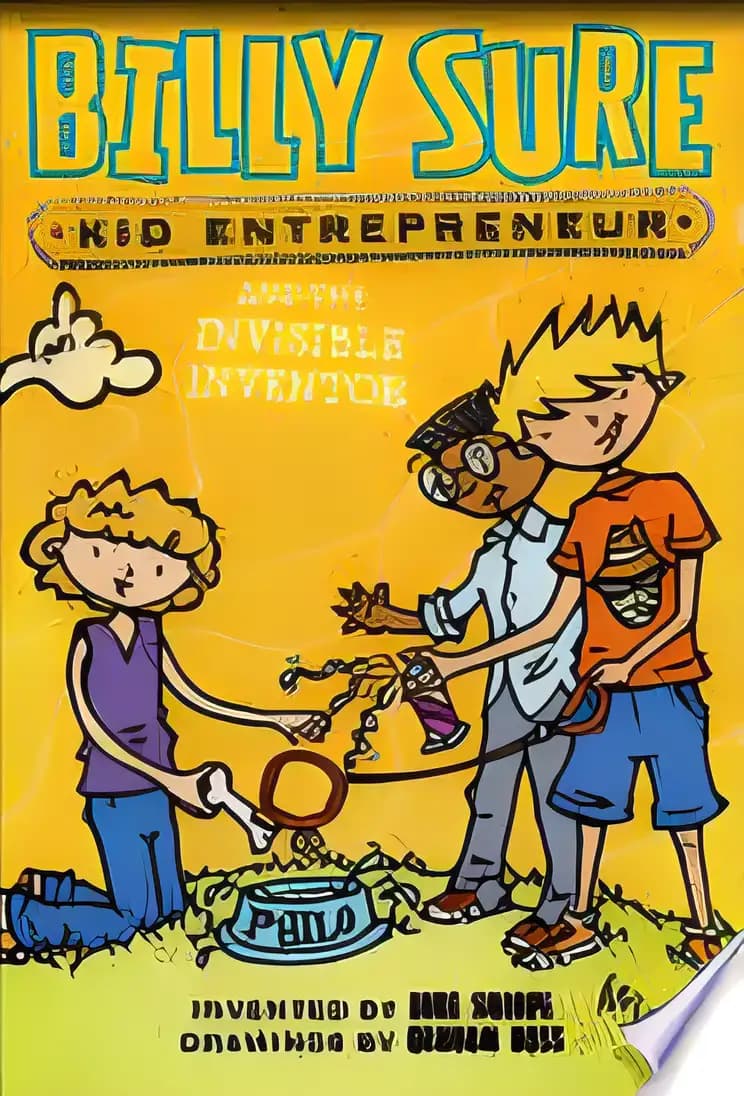 Book cover of 'Billy Sure Kid Entrepreneur and the Invisible Inventor (8)'
