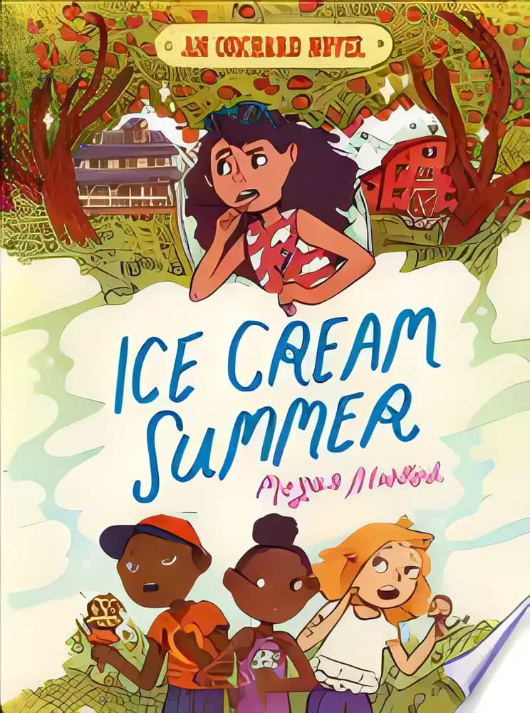 Book cover of 'An Orchard Novel: Ice Cream Summer'