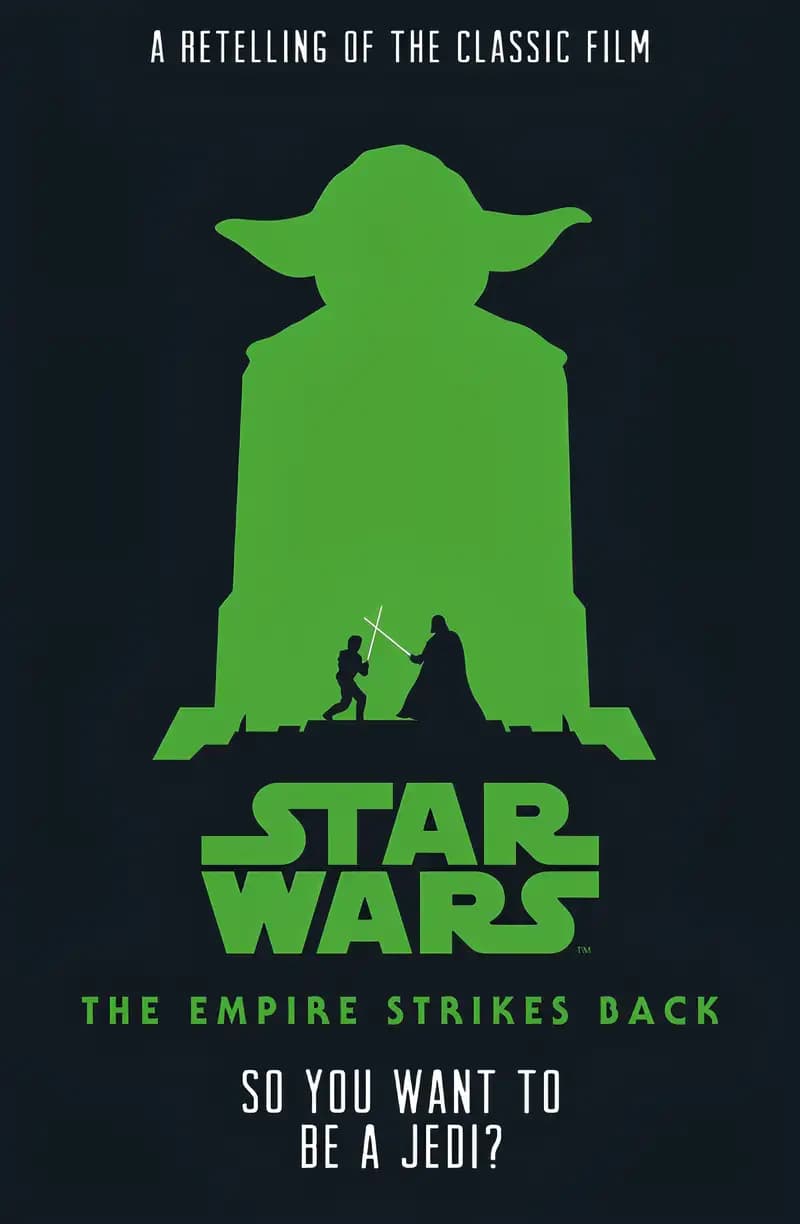 Book cover of 'Star Wars: The Empire Strikes Back So You Want to Be a Jedi?'
