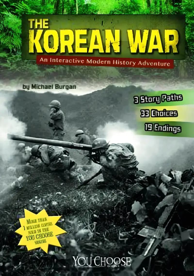 Book cover of 'The Korean War: An Interactive Modern History Adventure (You Choose: Modern History)'