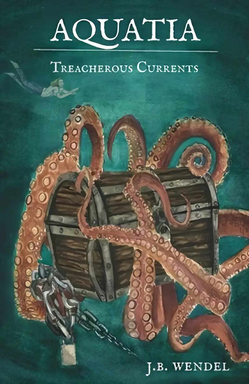 Book cover of 'Aquatia: Treacherous Currents'