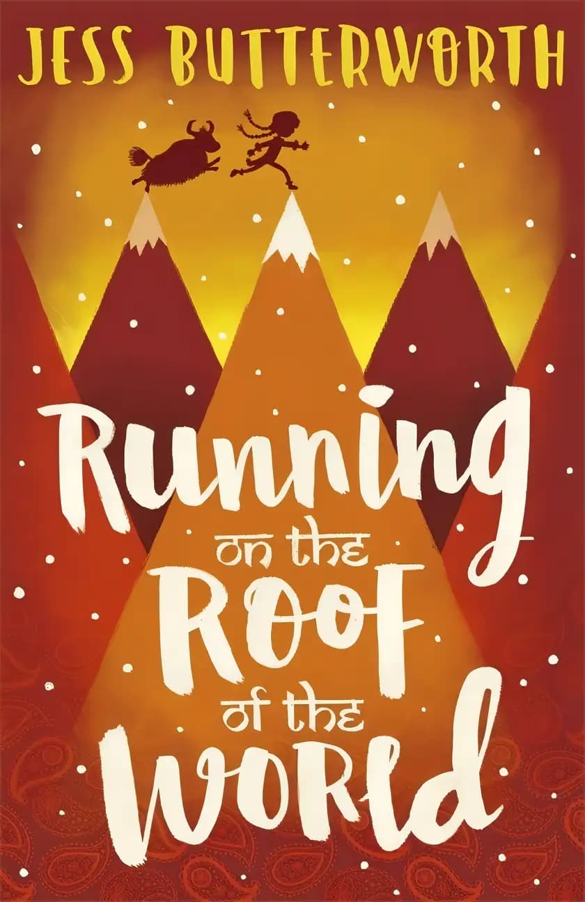Book cover of 'Running on the Roof of the World'