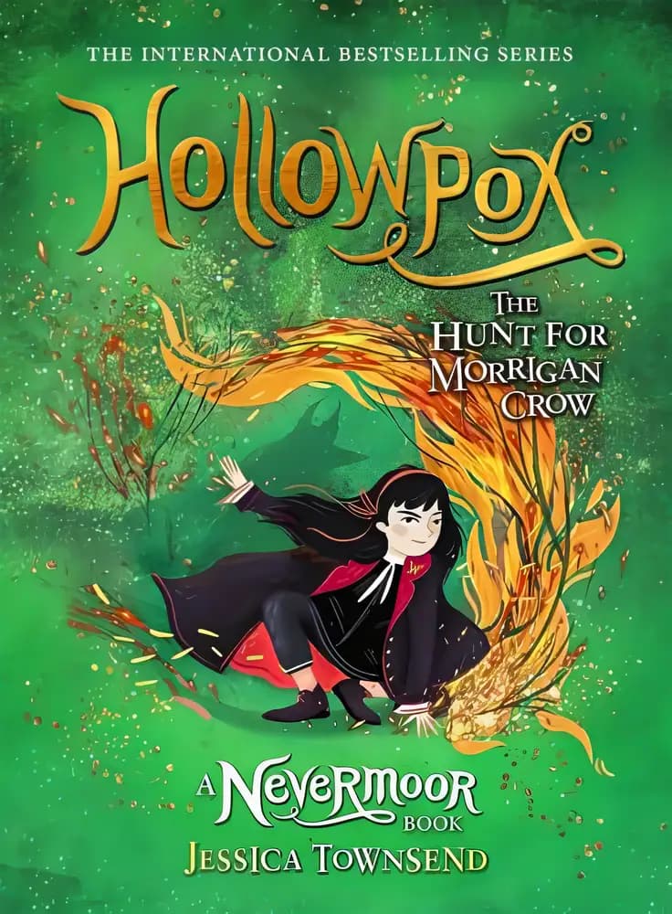 Book cover of 'Hollowpox: The Hunt for Morrigan Crow'