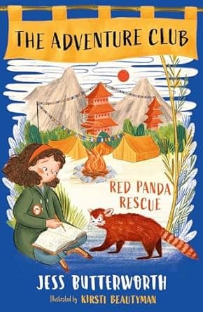 Book cover of 'The Adventure Club: Red Panda Rescue: Book 1'