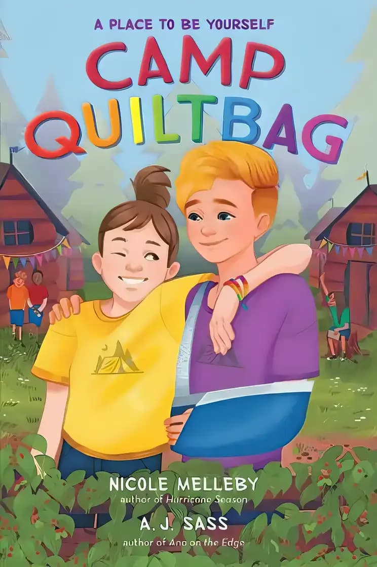 Book cover of 'Camp QUILTBAG'