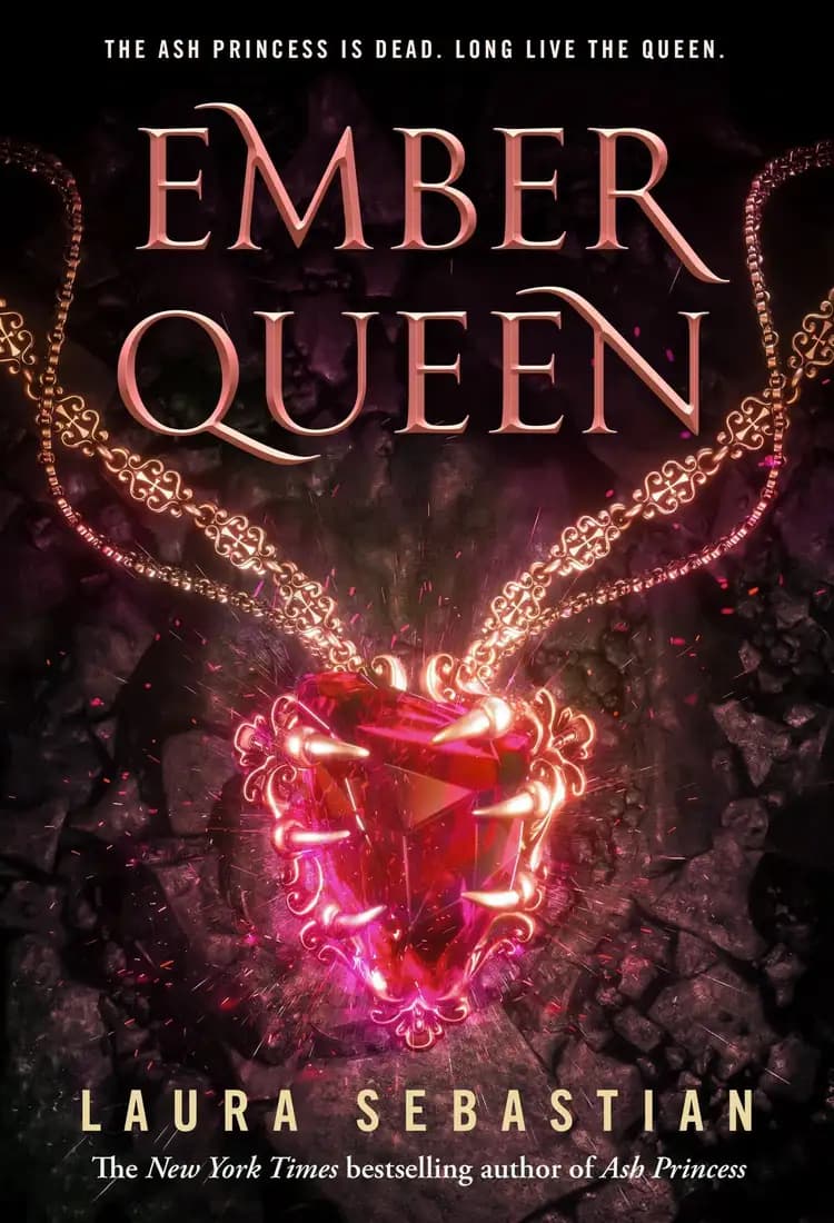 Book cover of 'Ember Queen: Ash Princess'