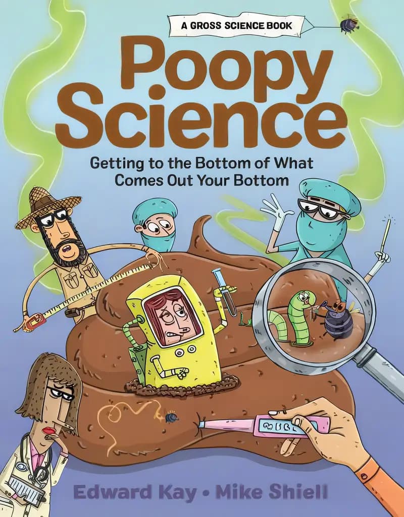 Book cover of 'Poopy Science: Getting to the Bottom of What Comes Out Your Bottom (Gross Science)'