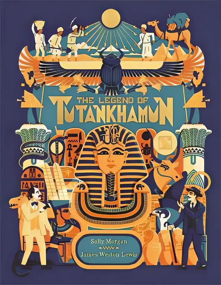 Book cover of 'The Legend of Tutankhamun'