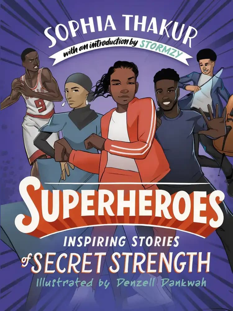 Book cover of 'Superheroes: Inspiring Stories of Secret Strength'