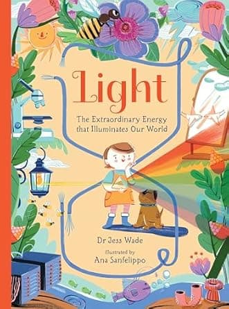 Book cover of 'Light: The Extraordinary Energy That Illuminates Our World'
