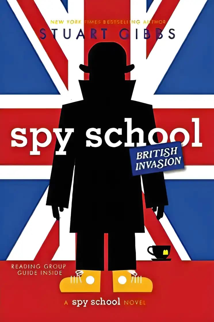 Book cover of 'Spy School British Invasion'