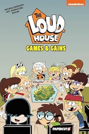 Book cover of 'The Loud House Vol. 23: Games and Gains'
