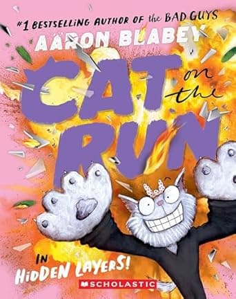 Book cover of 'Cat on the Run in Hidden Layers! (Cat on the Run #3)'
