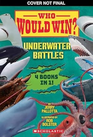 Book cover of 'Who Would Win?: Underwater Battles'