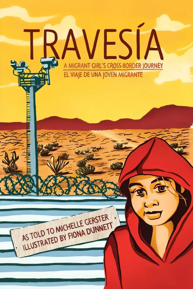 Book cover of 'Travesía: A Migrant Girl’s Cross-Border Journey/El viaje de una joven migrante'
