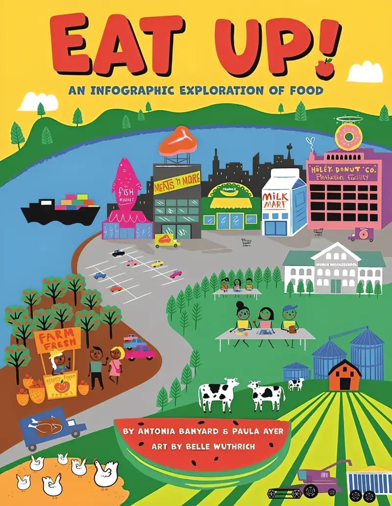 Book cover of 'Eat Up!: An Infographic Exploration of Food (A Visual Exploration)'