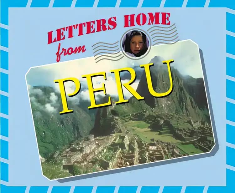Book cover of 'Letters Home From - Peru'