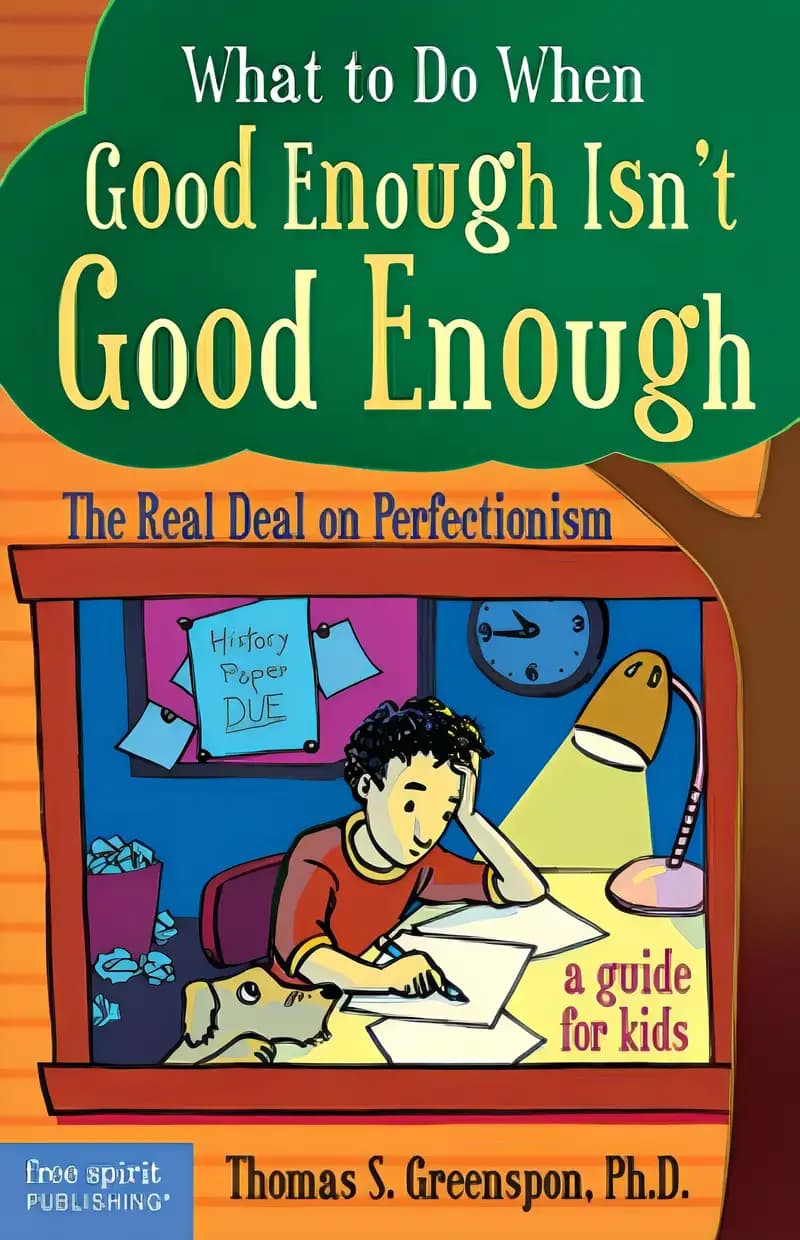 Book cover of 'What to Do When Good Enough Isn't Good Enough: The Real Deal on Perfectionism'