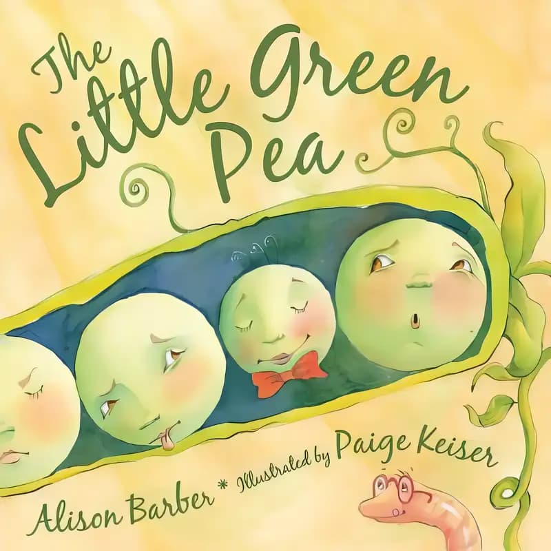 Book cover of 'The Little Green Pea'