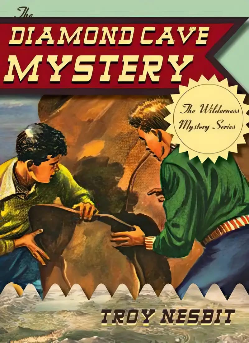 Book cover of 'The Diamond Cave Mystery (The Wilderness Mystery Series)'