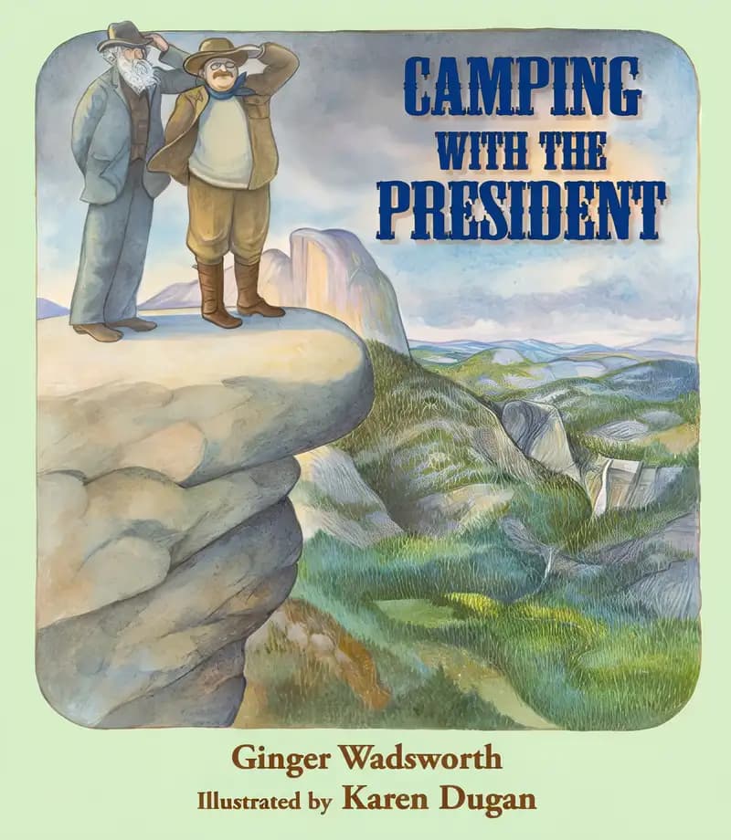 Book cover of 'Camping with the President'
