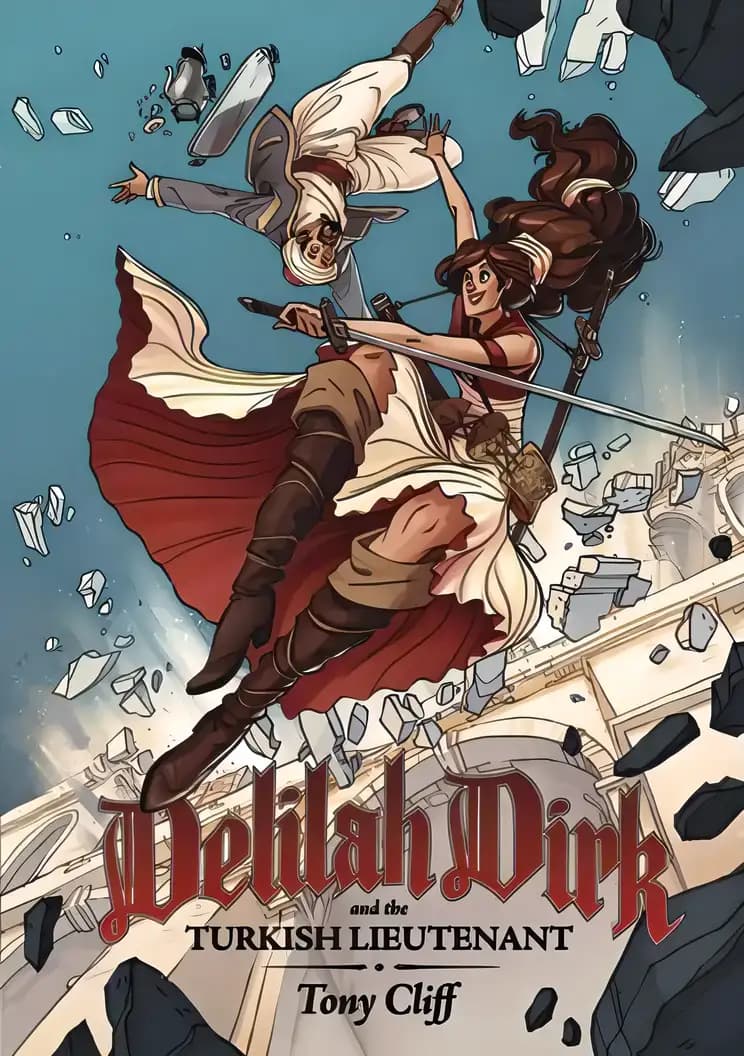 Book cover of 'Delilah Dirk and the Turkish Lieutenant'