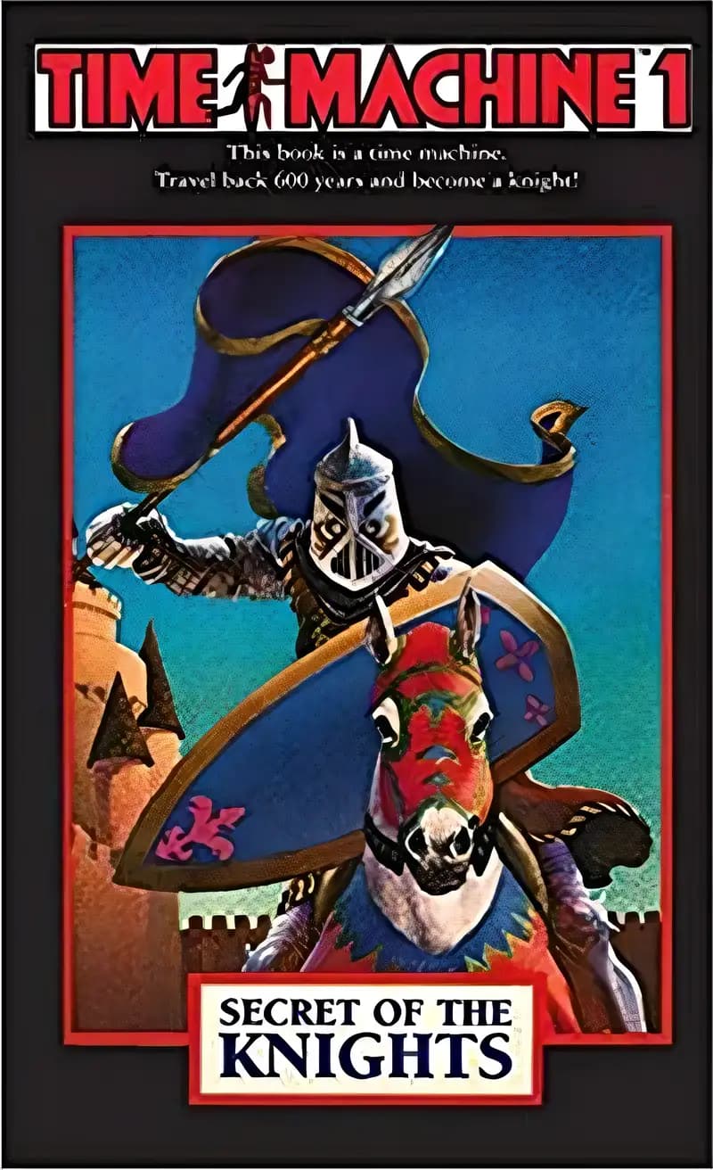 Book cover of 'Time Machine 1: Secret of the Knights'