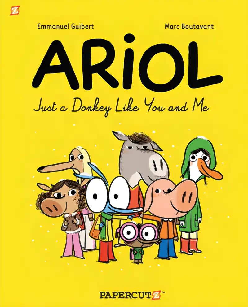 Book cover of 'Ariol #1: Just a Donkey Like You and Me (Ariol Graphic Novels, 1)'