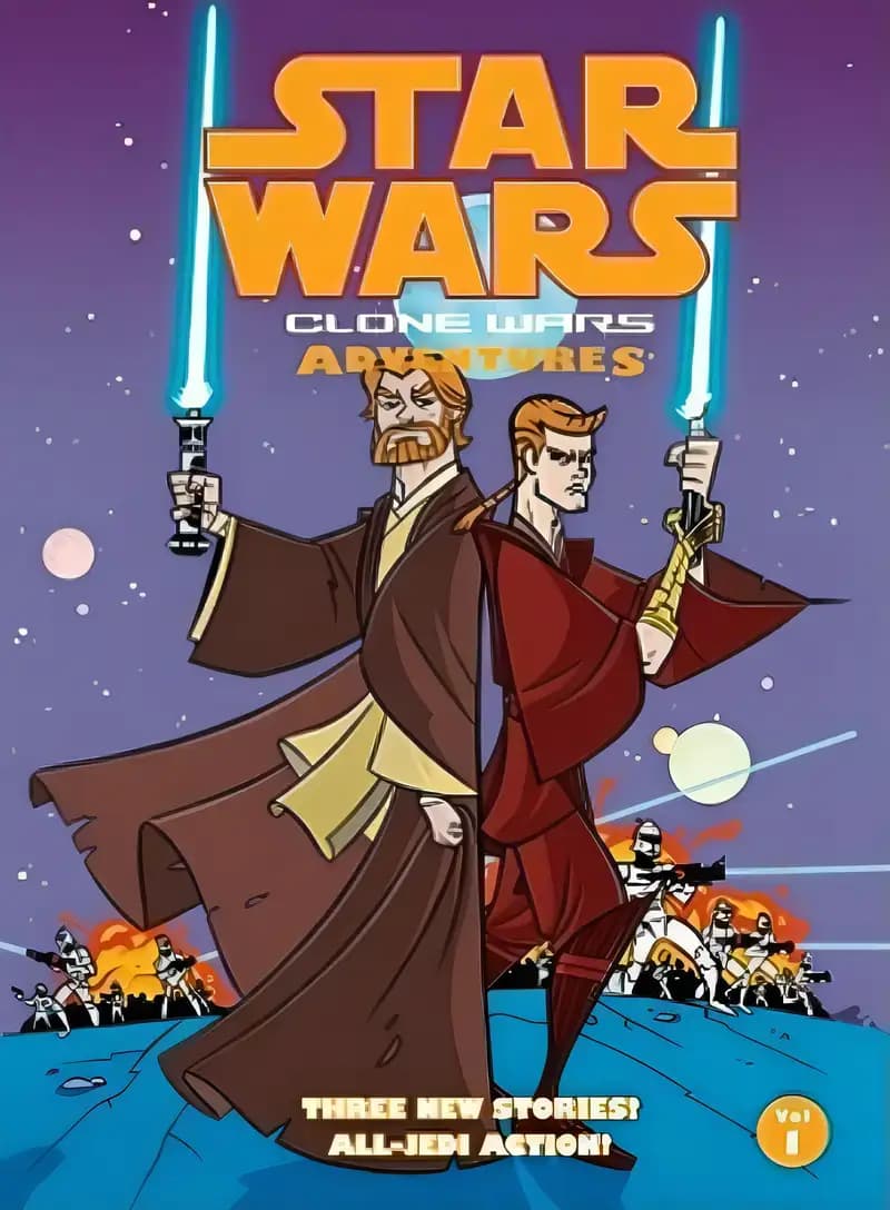 Book cover of 'Star Wars: Clone Wars Adventures 1'