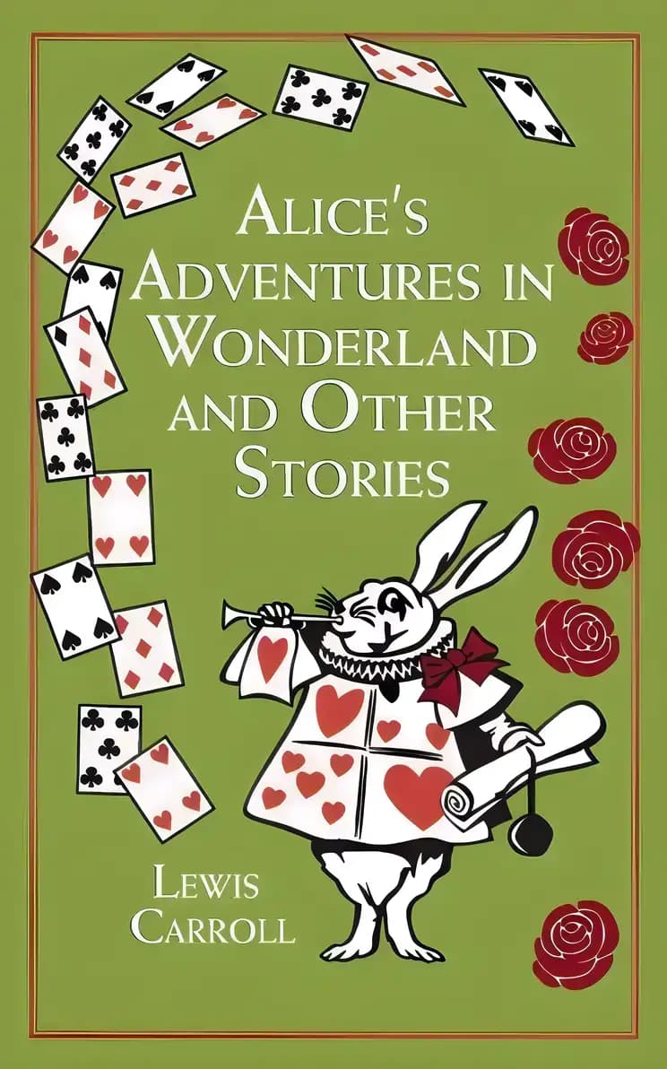 Book cover of 'Alice in Wonderland: The Original 1865 Edition With Complete Illustrations By Sir John Tenniel'