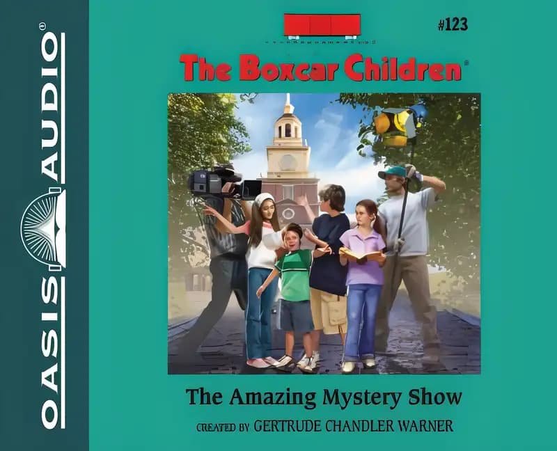 Book cover of 'The Amazing Mystery Show (The Boxcar Children Mysteries)'