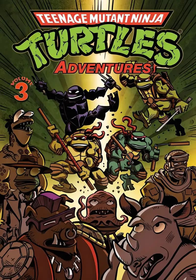 Book cover of 'Teenage Mutant Ninja Turtles Adventures Volume 3'