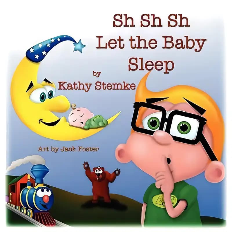 Book cover of 'Sh Sh Sh Let the Baby Sleep'