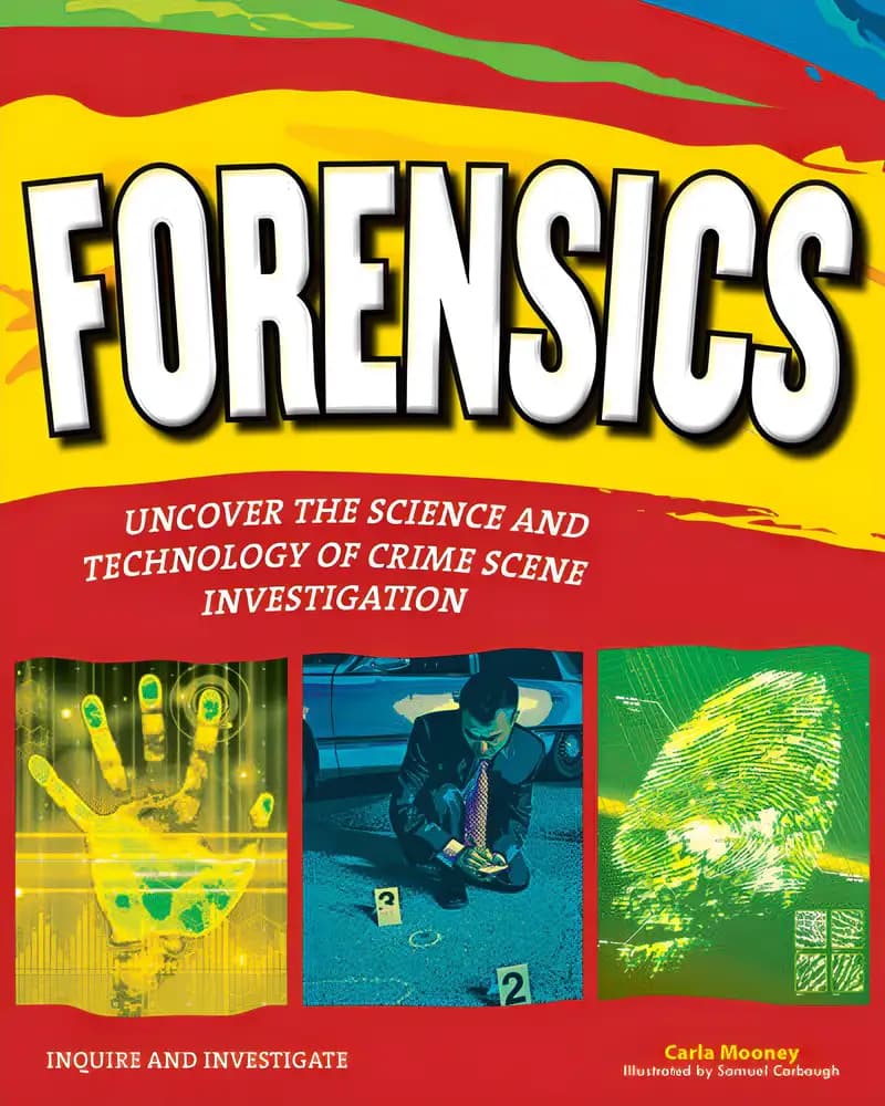 Book cover of 'Forensics: Uncover the Science and Technology of Crime Scene Investigation (Inquire and Investigate)'