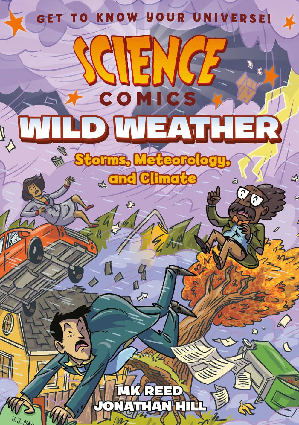 Book cover of 'Science Comics: Wild Weather'