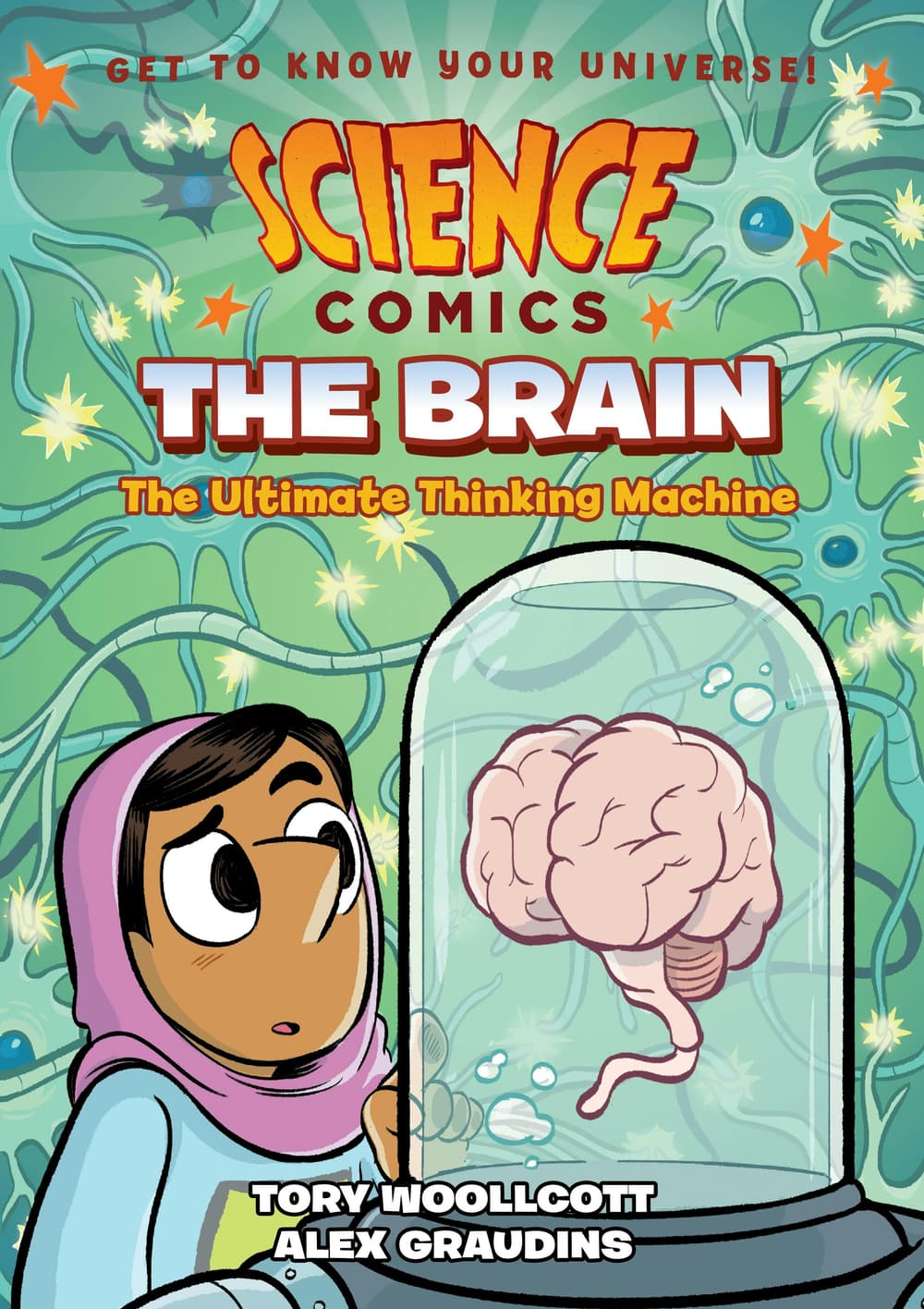 Book cover of 'Science Comics: The Brain'