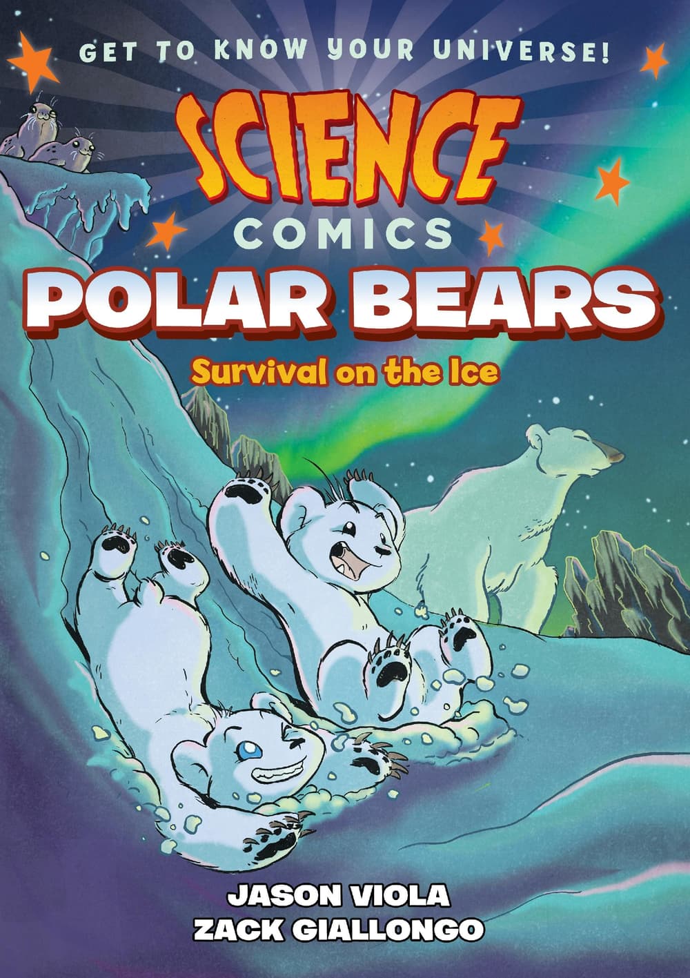 Book cover of 'Science Comics: Polar Bears'
