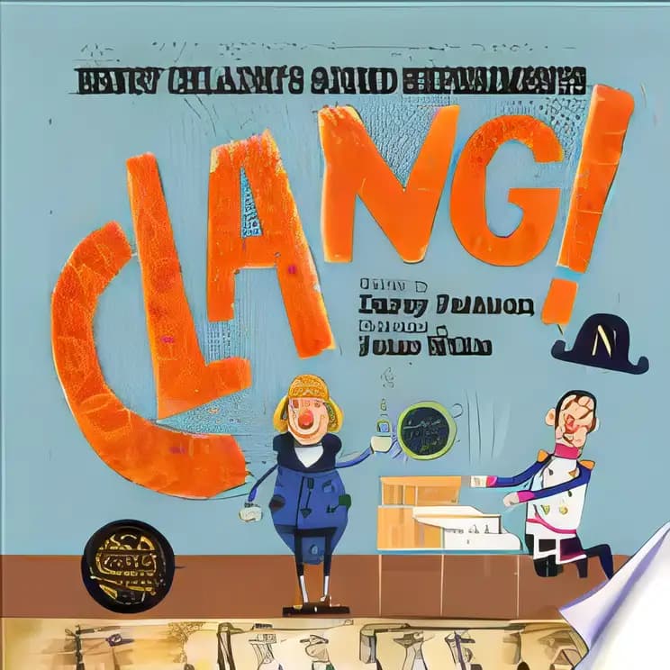 Book cover of 'Clang!: Ernst Chladni's Sound Experiments (Moments in Science)'