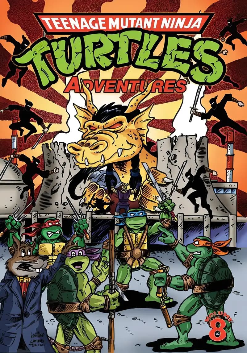 Book cover of 'Teenage Mutant Ninja Turtles Adventures Volume 8 (TMNT Adventures)'