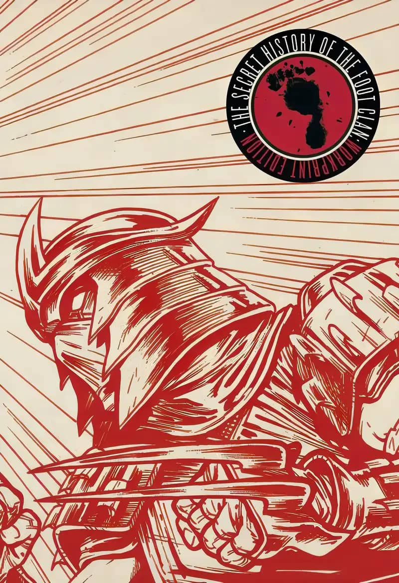 Book cover of 'Teenage Mutant Ninja Turtles: Secret History of the Foot Clan'