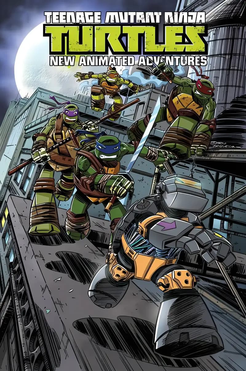 Book cover of 'Teenage Mutant Ninja Turtles: New Animated Adventures Vol. 3'