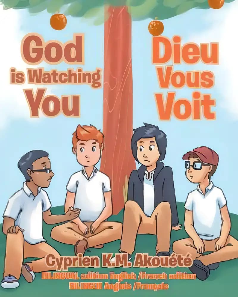 Book cover of 'God Is Watching You'
