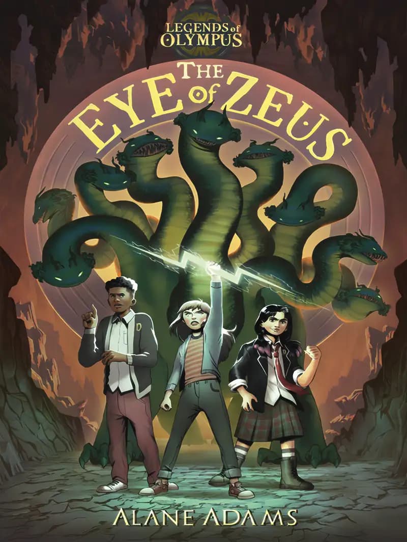 Book cover of 'The Eye of Zeus: Legends Of Olympus, Book One (Legends of Olympus, 1)'